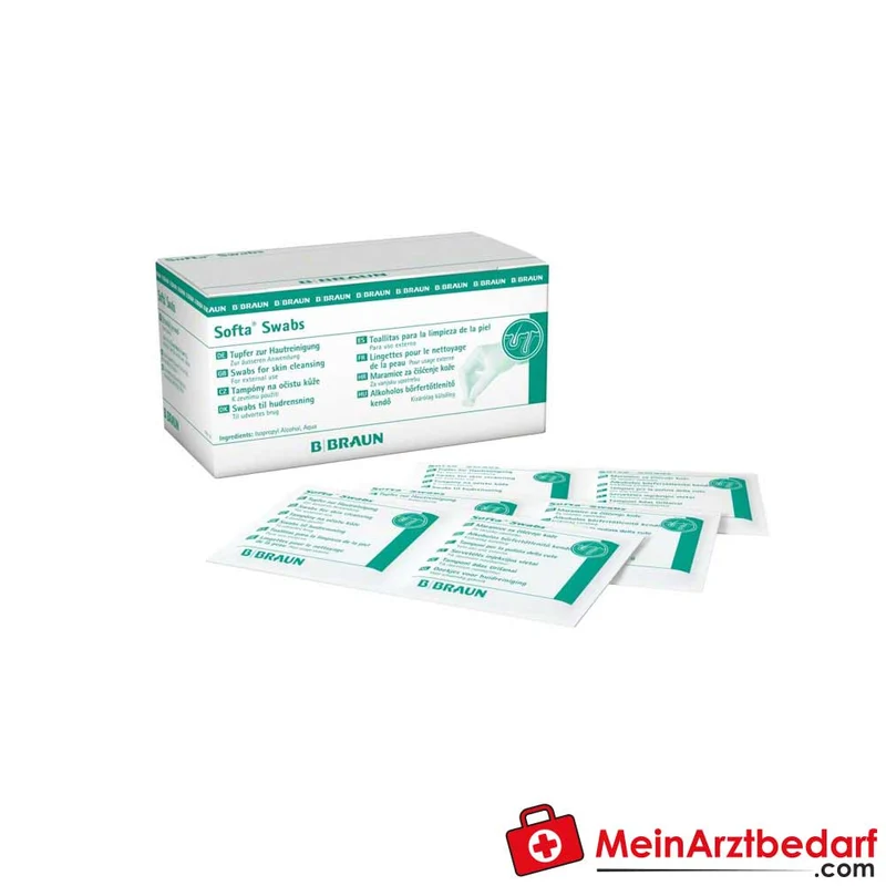 B. Braun Softa Swabs Alkoholtupfer, 100 Stk.