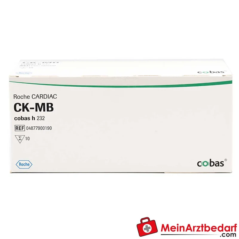 Roche CARDIAC quantitative Teststreifen für cobas h 232, kardiale Parameter (Troponin T, NT‑proBNP, CK‑MB, D‑Dimer, Myoglobin)