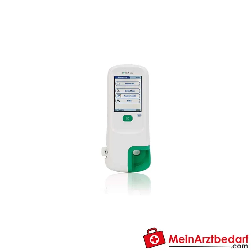 Roche cobas h 232 POC-System Messgerät für kardiovaskuläre Diagnostik – Troponin, NT-proBNP, D‑Dimer