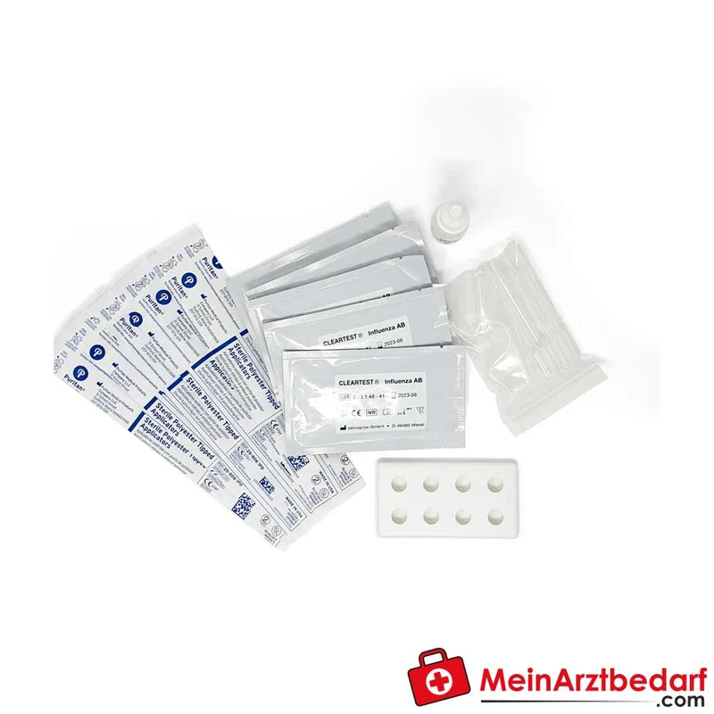 Cleartest Influenza A+B Schnelltest, 5 Tests