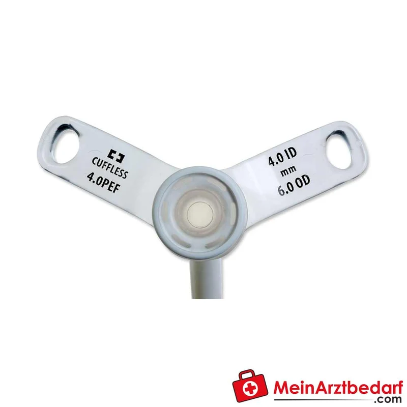 Shiley Tracheostomiekanüle Erwachsene TaperGuard Cuff 15 mm Konnektor transparenter Flansch