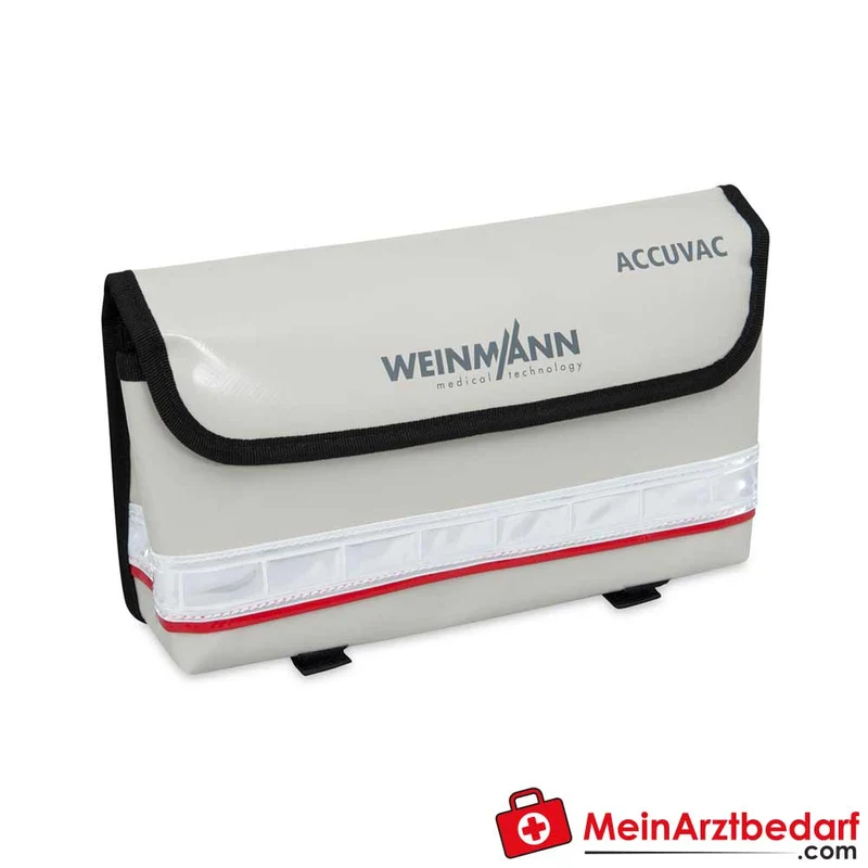 Weinmann Accuvac Lite Absaugpumpe bis -0,8 bar, 26 l/min, autoklavierbarer Mehrwegbehälter, für Erwachsene, Kinder, Säuglinge
