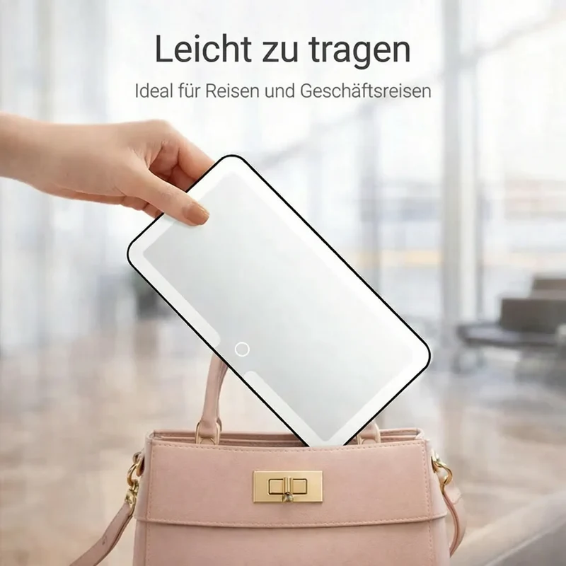 Schminkspiegel mit Licht für Auto | Beleuchteter Kosmetikspiegel | GlowVisor