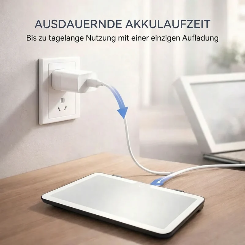 Schminkspiegel mit Licht für Auto | Beleuchteter Kosmetikspiegel | GlowVisor