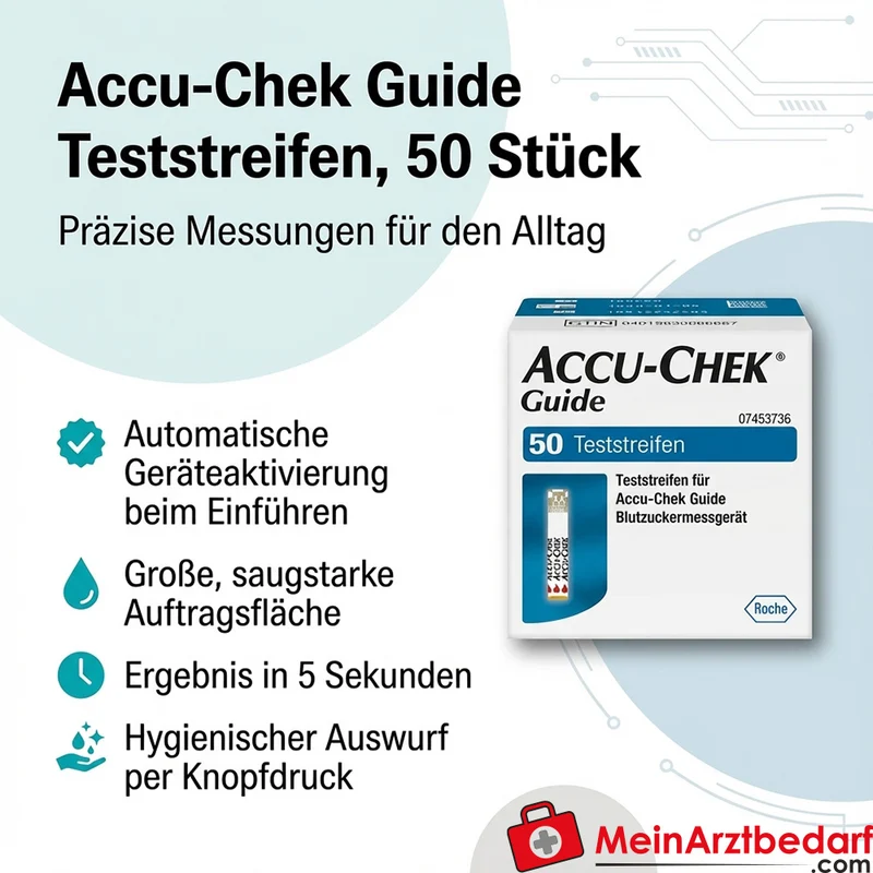 Accu-Chek Guide, 50 Teststreifen