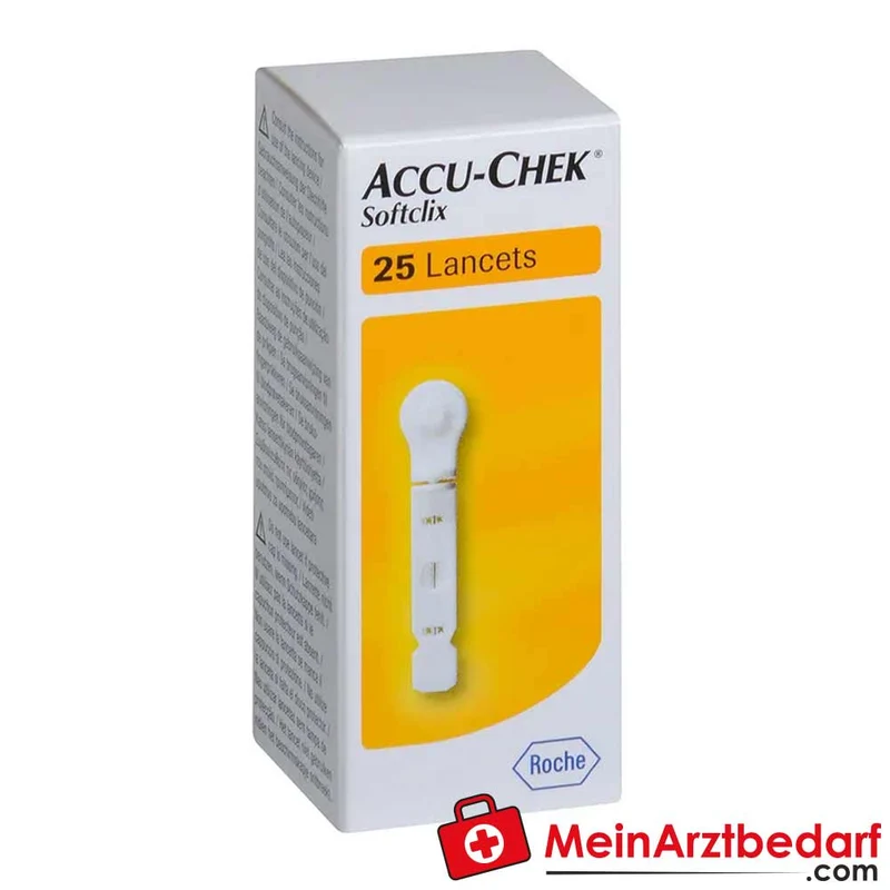 Accu-Chek Softclix Lanzetten 0,4 mm steril kompatibel mit Softclix-Stechhilfe