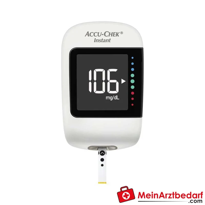 Accu-Chek Instant Set Blutzuckermessgerät (mg/dL) inkl. 10 Teststreifen