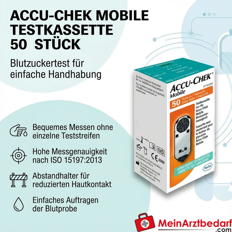 Accu-Chek Mobile Testkassette, 50 Stück