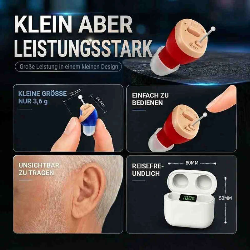 Unsichtbare In Ear Hörgeräte | OhrVellum