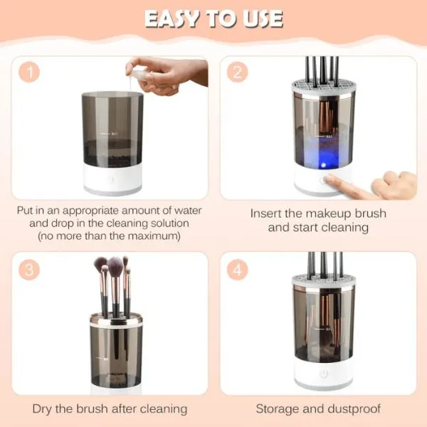 Pinselreiniger | Make Up Pinsel Reinigen | Elektrischer Pinselreiniger | PinselClean