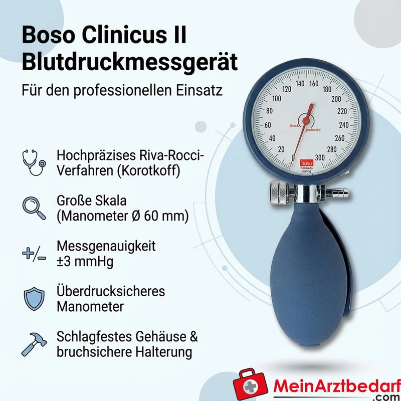 boso Clinicus II Blutdruckmessgerät für Erwachsene