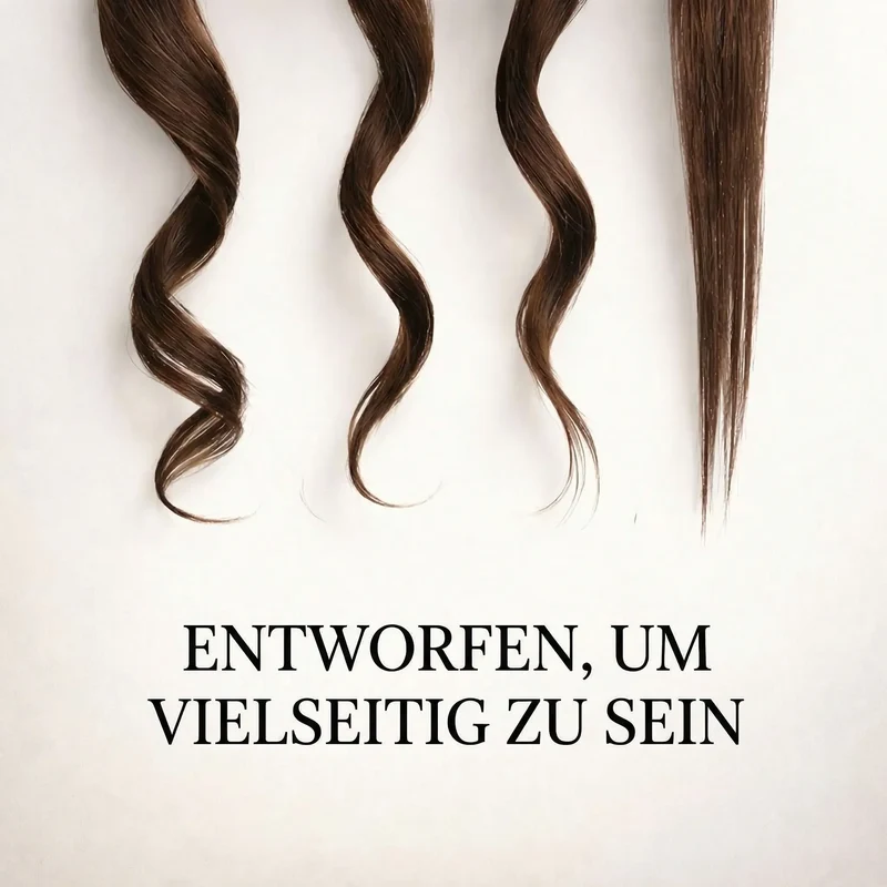 Lockenstab für perfekte Locken | Welleneisen und Warmluftbürste für Salonfrisuren | LockenLieb