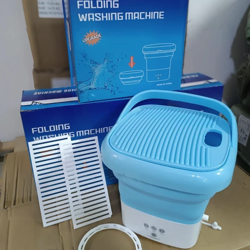 Tragbare Mini-Waschmaschine: Express-Waschen und -Trocknen