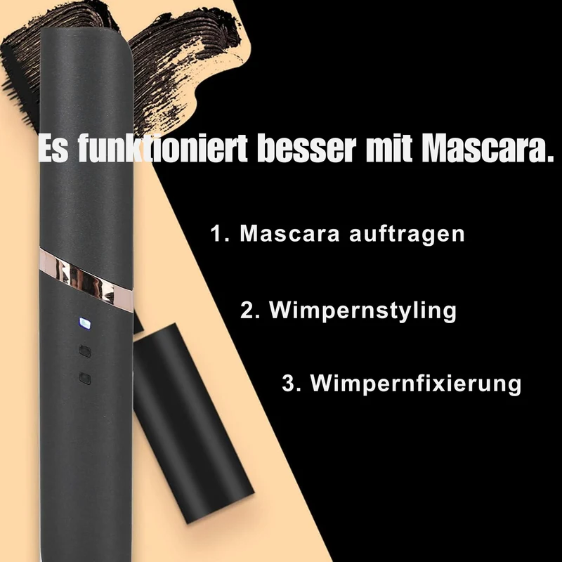 Wimpernzange | Schneller Schwung | Sanft & Sicher | USB Wiederaufladbar | LashCurve