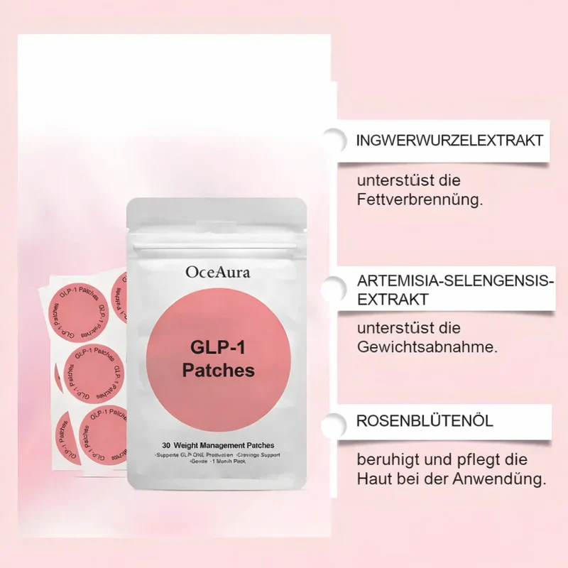 Pflaster | Tägliches Wellnesspflaster | Pflanzliche Balance Formel | WellnessPatch