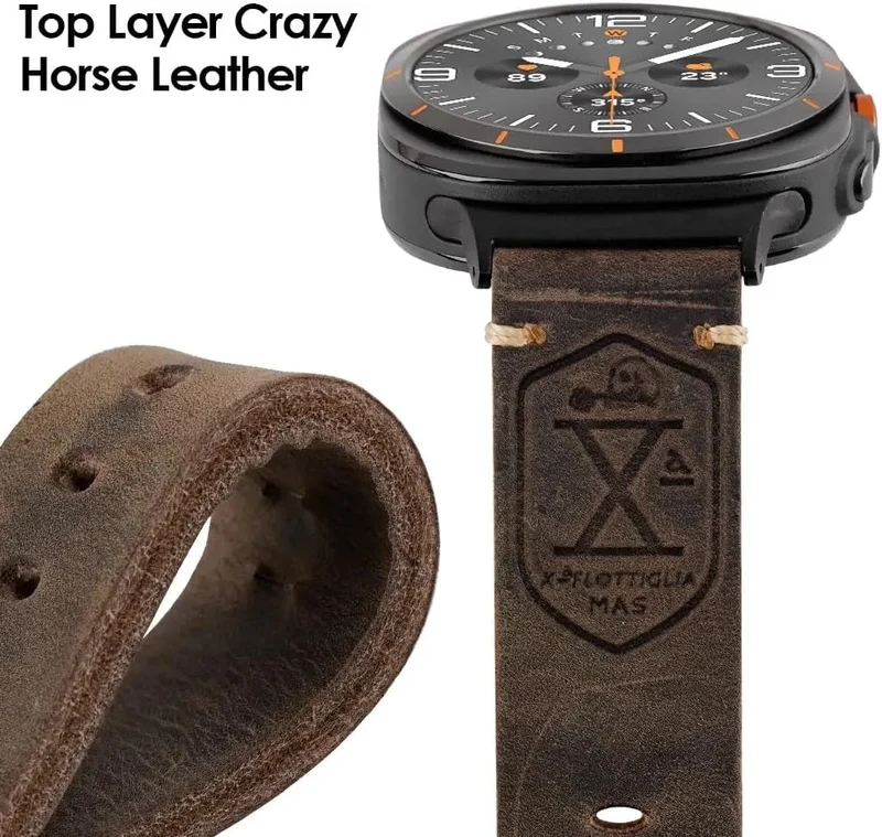 Vintage-Lederband für SmartWatch Ultra