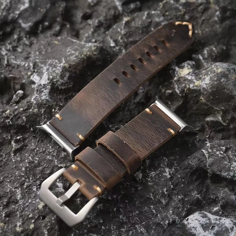 Vintage-Lederband für SmartWatch Ultra