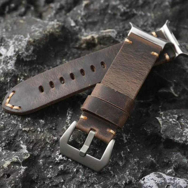 Vintage-Lederband für SmartWatch Ultra