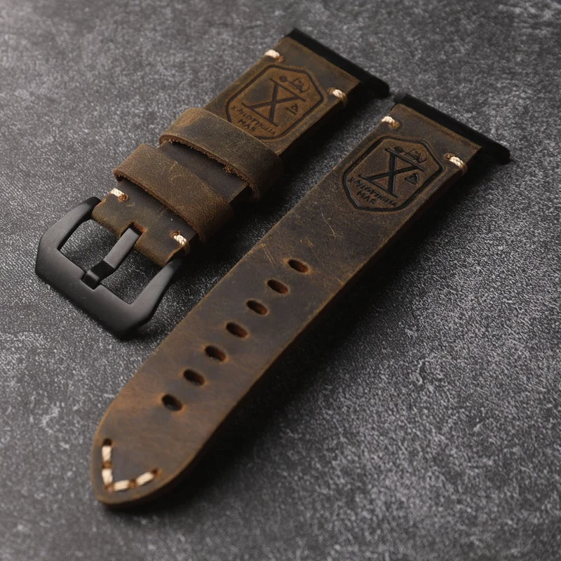 Vintage-Lederband für SmartWatch Ultra