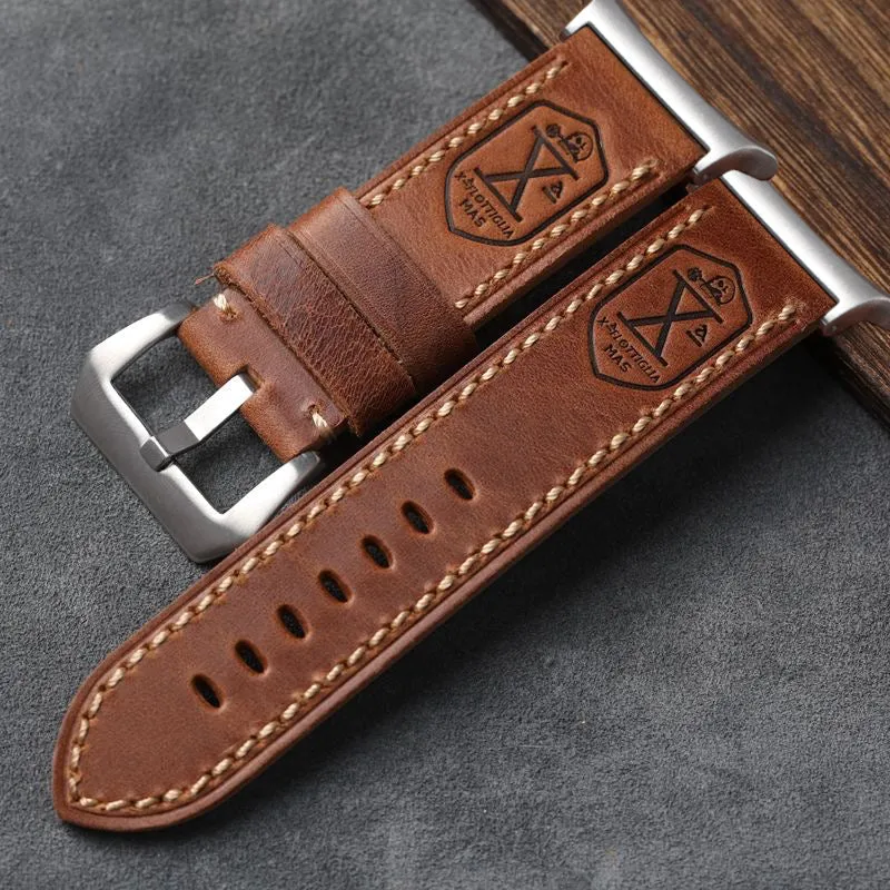 Vintage-Lederband für SmartWatch Ultra