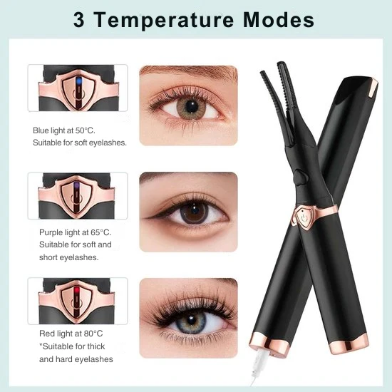 Wimpernzange | Elektrische Wimpernzange | 3 Temperaturstufen | Curluxe