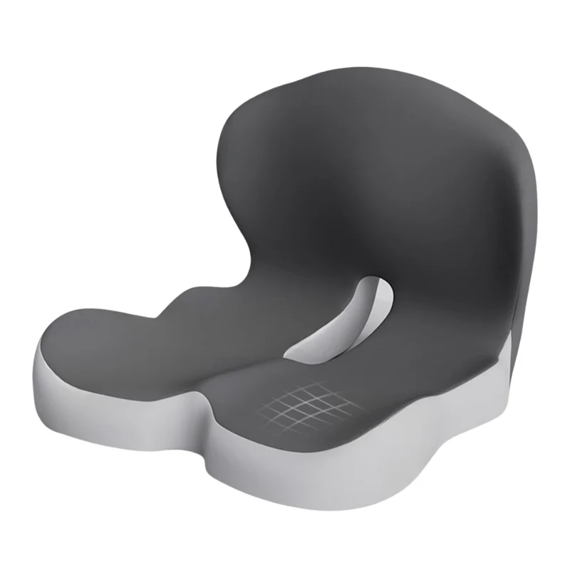 Sitzkissen | Ergonomisches Memory Foam Sitzkissen | Druckentlastend & Rutschfest | ErgoComfort