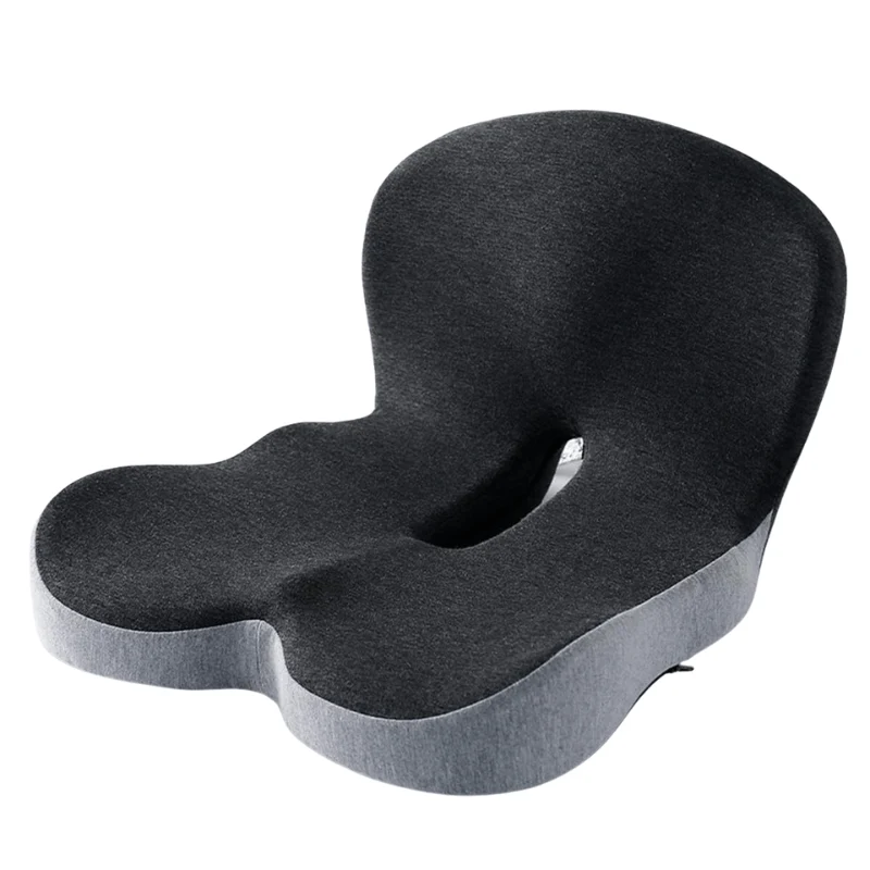 Sitzkissen | Ergonomisches Memory Foam Sitzkissen | Druckentlastend & Rutschfest | ErgoComfort