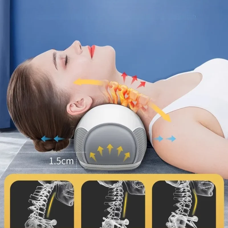 Lumenia-Massager mit Heizkissen für oberen Rücken und Nacken