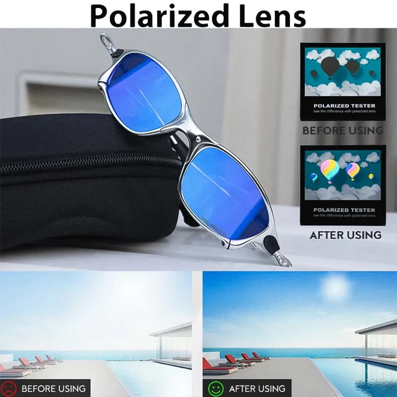 UV400-geschützte ZephyrEdge polarisierte Sportbrille