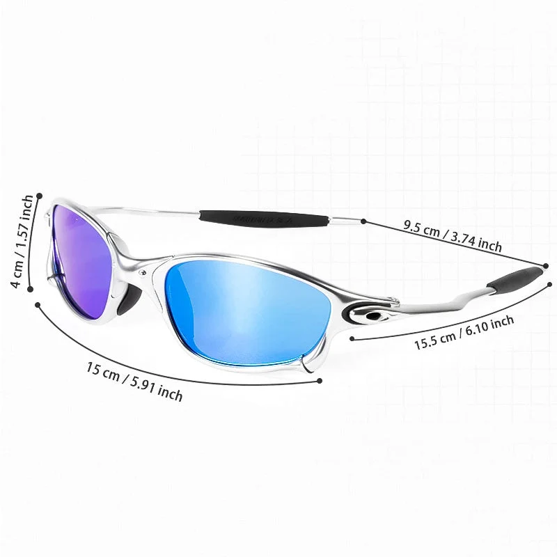 UV400-geschützte ZephyrEdge polarisierte Sportbrille