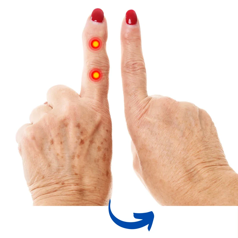 ArthroGlow Infrarot-Handtherapie-Handschuhe zur Linderung von Arthritis-Schmerzen