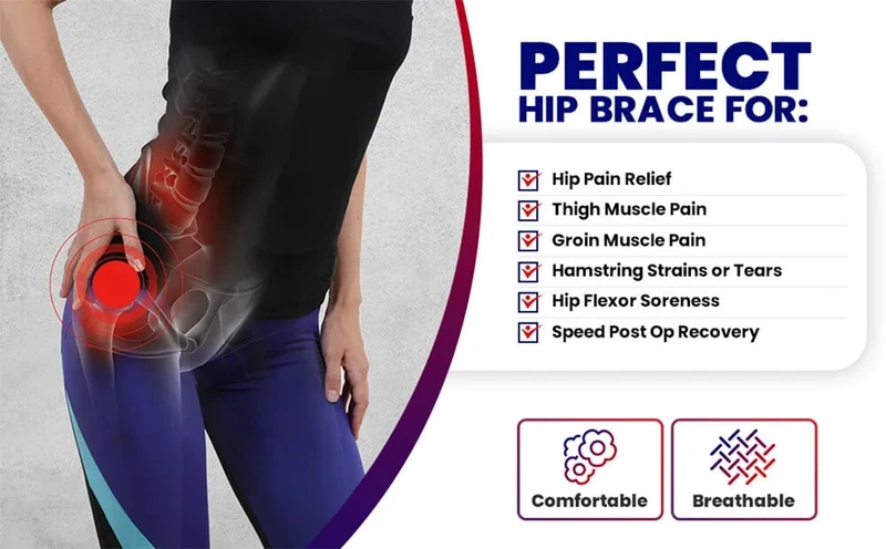 Orthopädische Hüftstütze für den täglichen Gebrauch