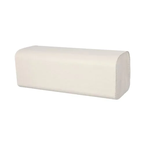 Papstar Papierhandtücher Tissue V-Falz 23 x 25 cm weiss 2-lagig (16 x 200 = 3200 Blatt)