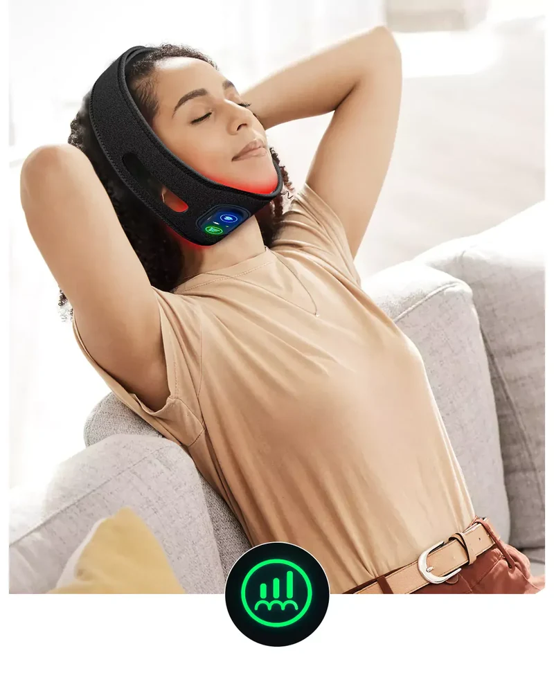 NovaLume ChinContour Rotlichttherapie-Gürtel für Doppelkinn