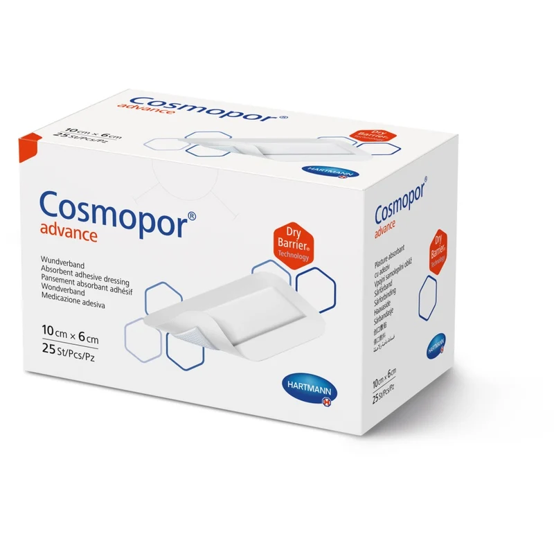 Hartmann Cosmopor Advance Wundverband, steril, selbsklebend