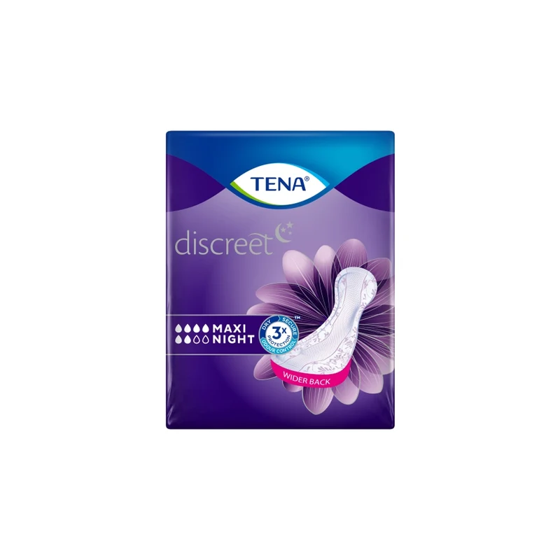 TENA Lady Discreet Maxi Night Inkontinenzeinlagen, 12 Stück