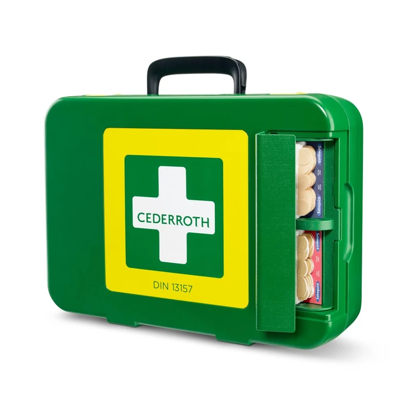 Cederroth First Aid Kit XL, DIN 13157, 30 x 42 x 18,8 cm, grün