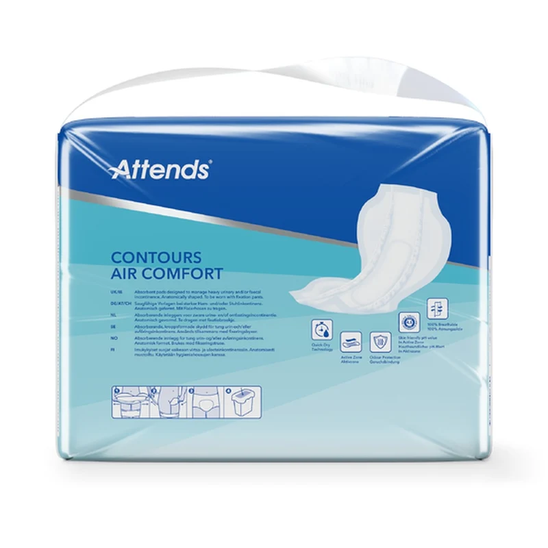 Attends Contours Air Comfort 6 Vorlagen