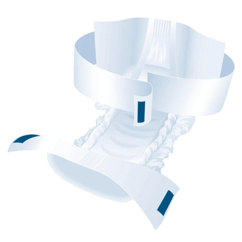 Attends Flex 10 All-in-One-Slips mit Hüftgürtel Gr. L, 22 Stück