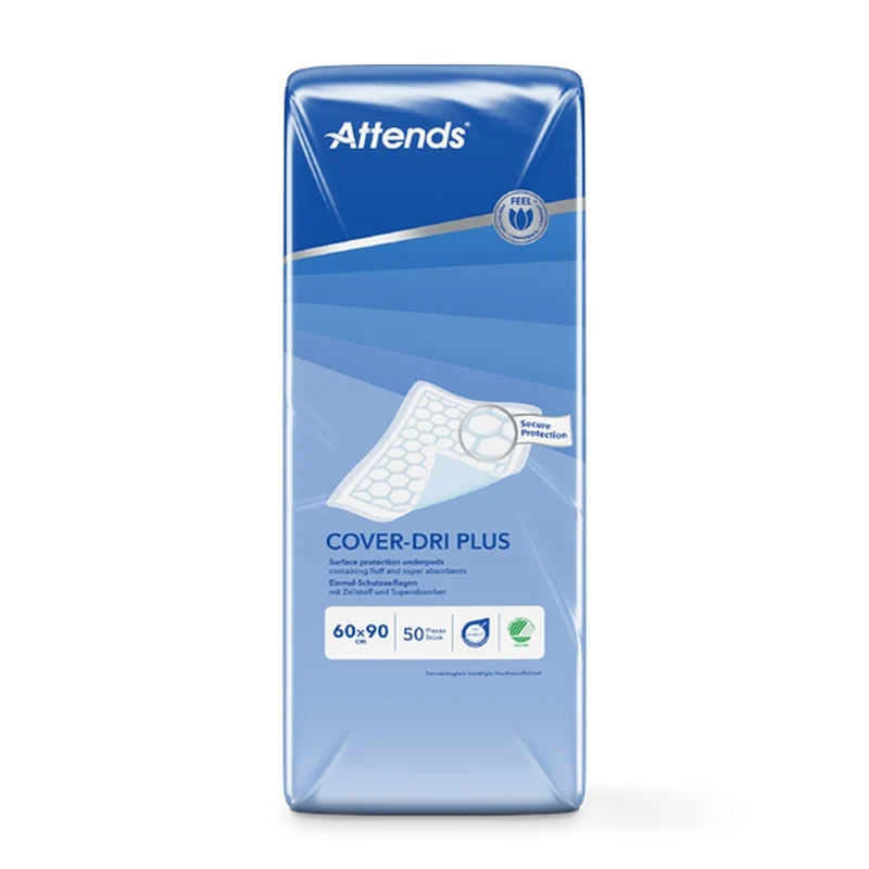 Attends Cover-Dri Plus Schutzunterlagen 60 x 90 cm