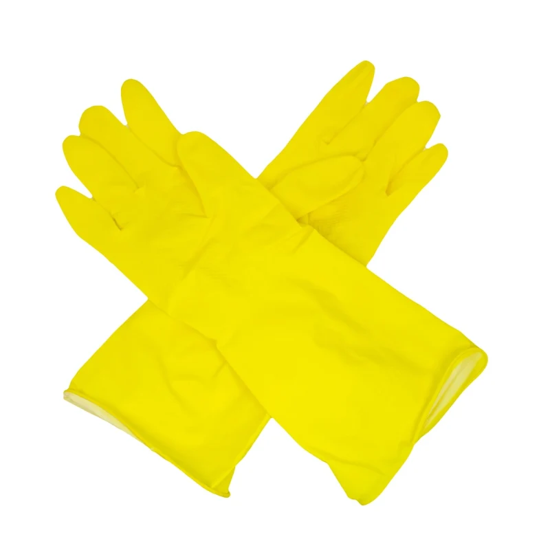 Romed Haushaltshandschuhe, gelb, 100% Naturlatex