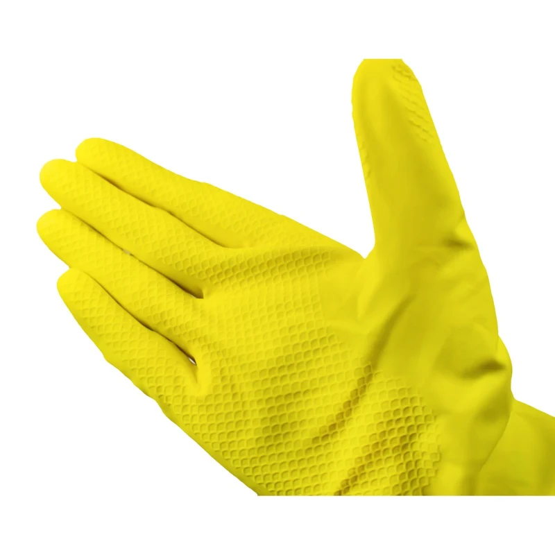 Romed Haushaltshandschuhe, gelb, 100% Naturlatex
