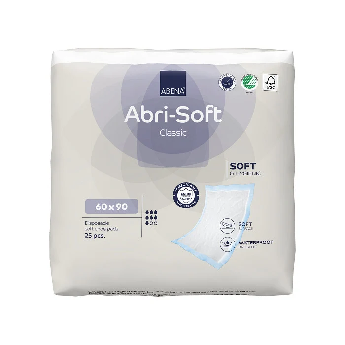 Abena Abri Soft Krankenunterlagen 60 x 90 cm, 25er Pack
