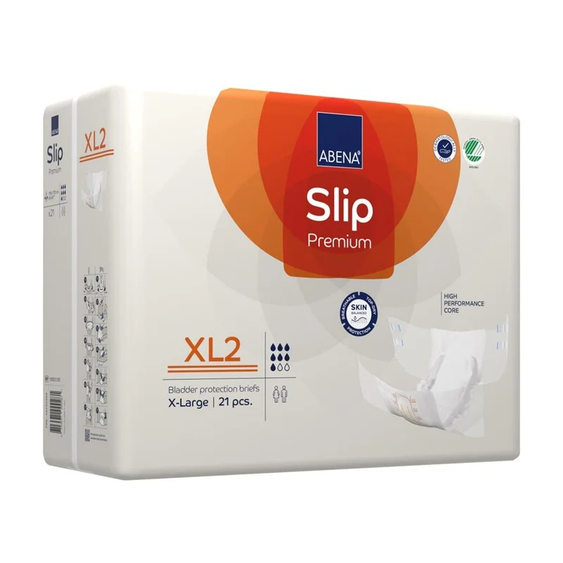 Abena Slip Premium XL2 Inkontinenzwindeln 3400 ml, 21 Stück