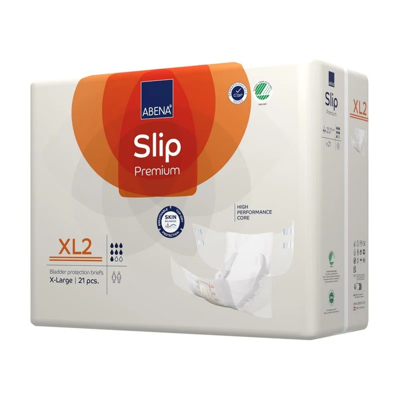 Abena Slip Premium XL2 Inkontinenzwindeln 3400 ml, 21 Stück