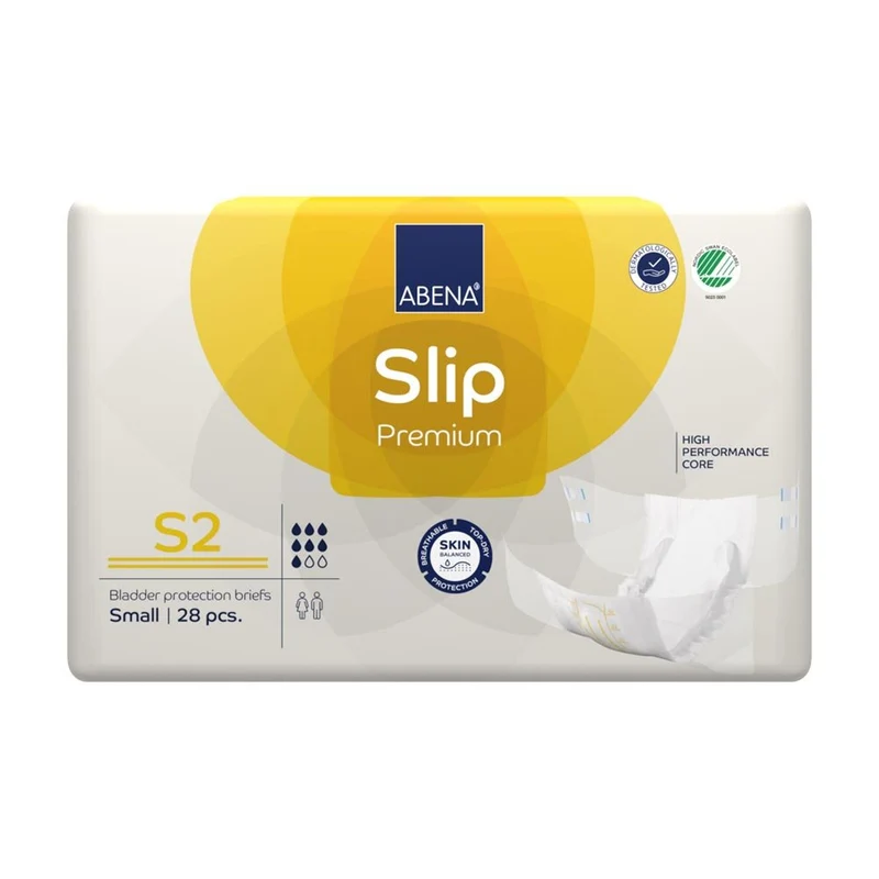 Abena Slip Premium S2 Inkontinenzwindeln 1800 ml, 28 Stück