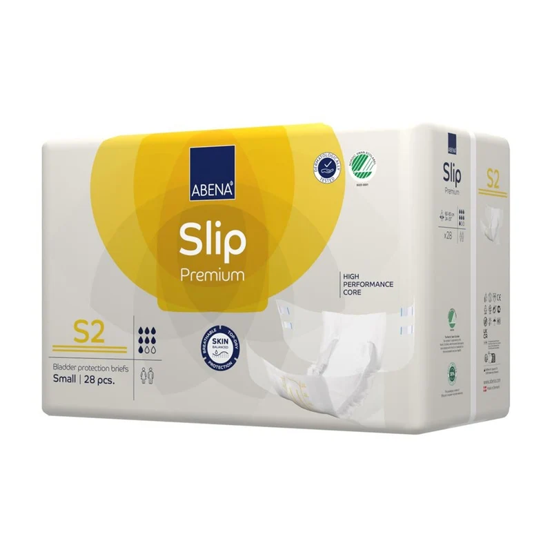 Abena Slip Premium S2 Inkontinenzwindeln 1800 ml, 28 Stück