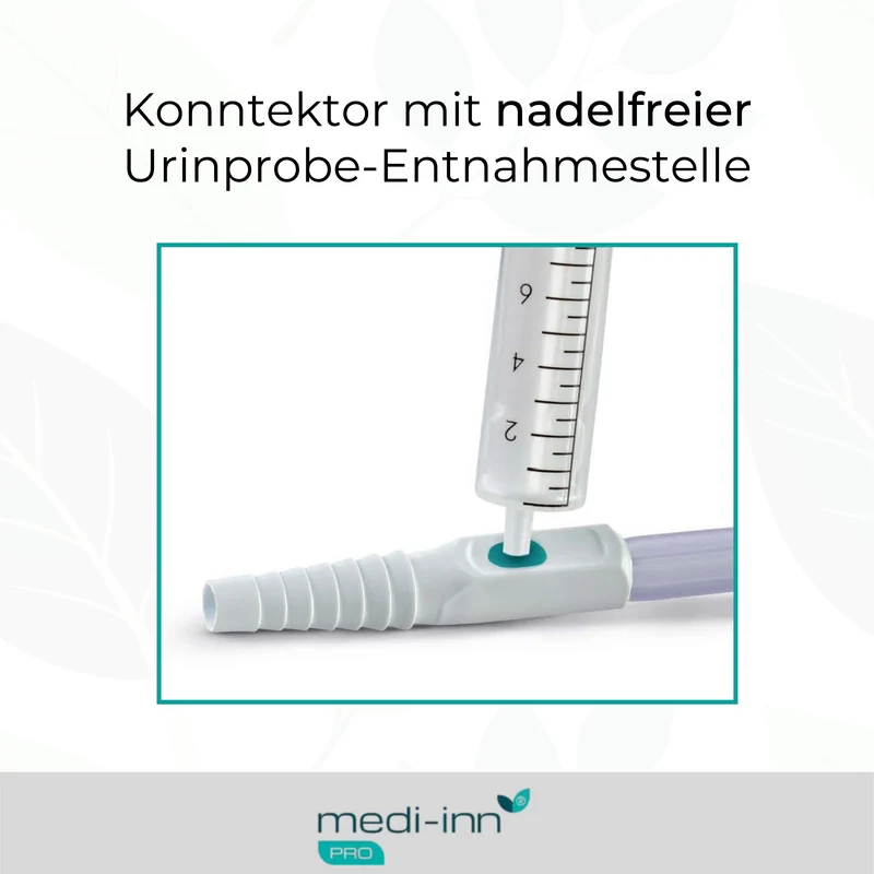 Medi-Inn PRO Urinbeutel closed System, 120 cm, 2000 ml, steril verpackt
