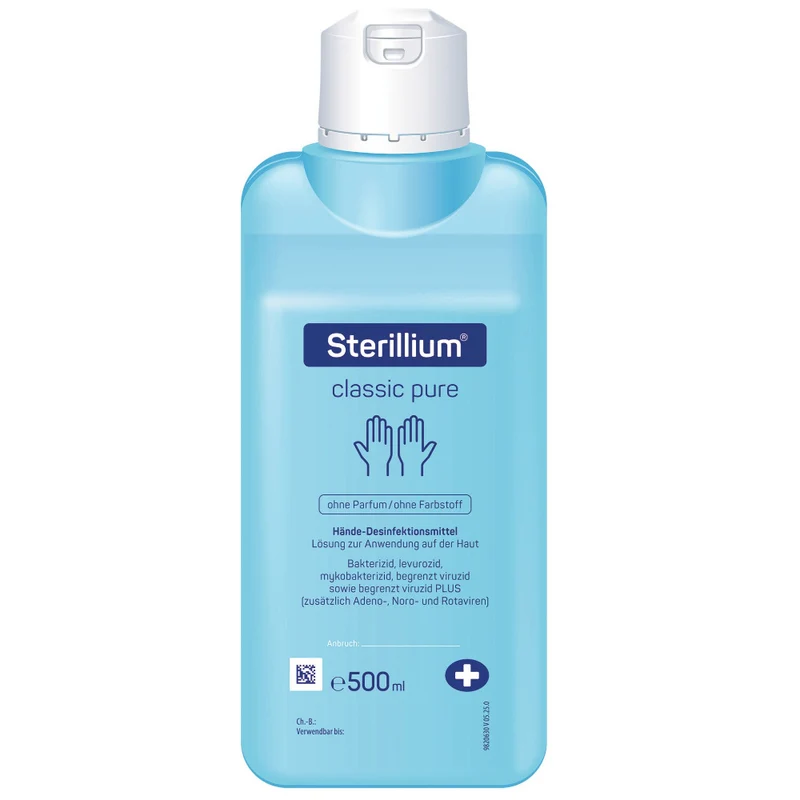 Bode Sterillium Classic pure 4 x 500 ml + 1 x Dosierpumpe