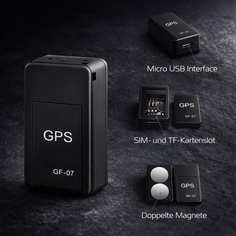 GPS Tracker für Auto | Mini GPS Tracker ohne Abo | Locaro
